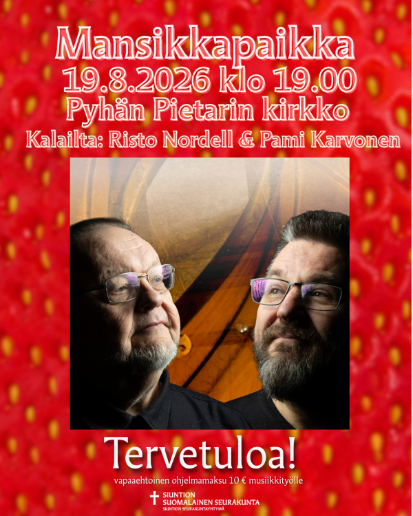 Mansikkapaikka Risto Nordell:n ja Pamin kuvalla