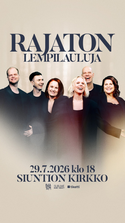 Rajattoman konserttijuliste