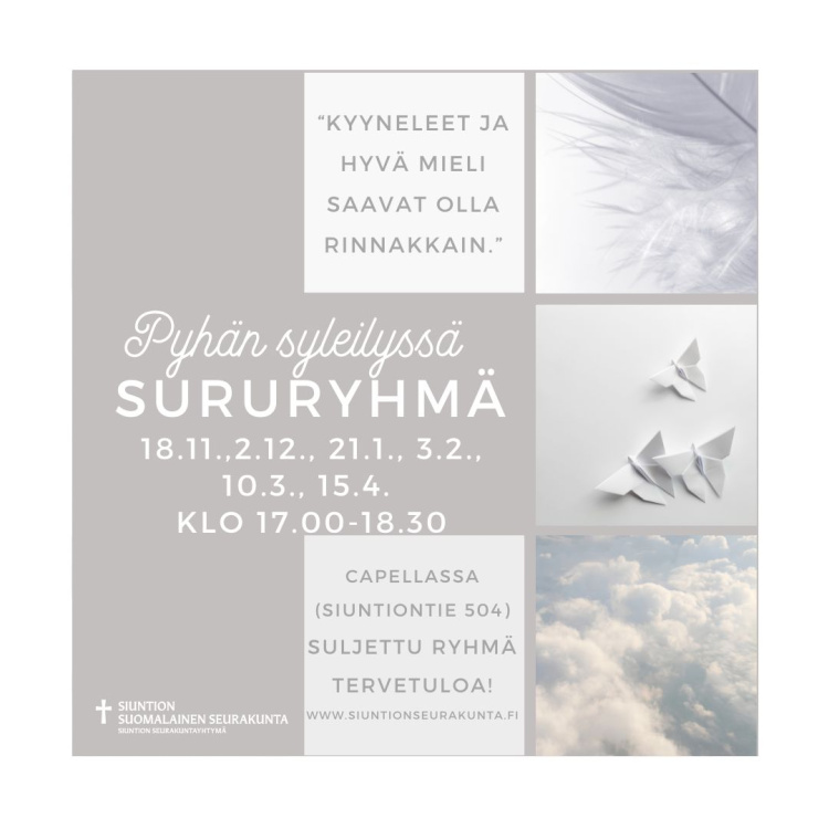 sururyhmä - pyhän syleilyssä